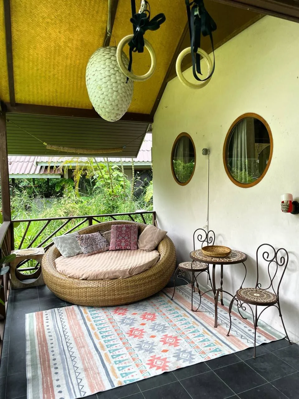 Japanese-Style House with a Spacious Terrace